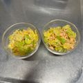 糖質OFF✿聖紫花✿'s cooksnap of when they made キャベツと鮭フレークのホットサラダ.