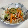 卯月のうさぎ２０１４'s cooksnap of when they made 学校給食再現☆もやしと人参の花鰹サラダ。.