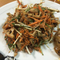 れあきち's cooksnap of when they made 水菜とれんこんの和風サラダ.