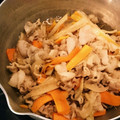 おくみの's cooksnap of when they made ご飯がすすむ　豚肉とごぼうの甘辛炒め.