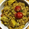 ゅゅみみ's cooksnap of when they made ■ソーセージ＆さつま芋のチーズカレーご飯.