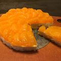 KyonkyonJP's cooksnap of when they made みかんたっぷり!!レアチーズケーキ.
