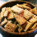 まりねぇ's cooksnap of when they made カリカリと心地よいクラッカー（覚書）.