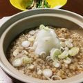 cocoりえ's cooksnap of when they made 胃弱ダイエット【蕎麦米なめこのみぞれ粥】.