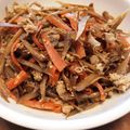 ビーちゃんマム's cooksnap of when they made お肉入りきんぴらごぼう.