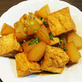 yuzumanma's cooksnap of when they made 冬瓜と厚揚げのたいたん.