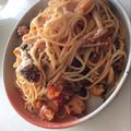 やま神's cooksnap of when they made ★タコのトマトソースパスタ★.