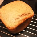 しゅうゆうけいはる母's cooksnap of when they made HBで簡単！甘い～チョコバナナ食パン♪.