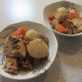 チョコチョコかえる's cooksnap of when they made ひき肉とさといもの煮物♪.