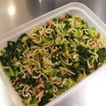 Hanachico's cooksnap of when they made ちりめんじゃことかぶの葉炒め.
