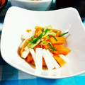 SP♪'s cooksnap of when they made 柿と長芋の和えもの.