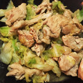 やまん420's cooksnap of when they made 豚肉と新キャベツの柚子胡椒炒め.