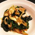 あんどうゆう子's cooksnap of when they made 春菊の海苔炒め.