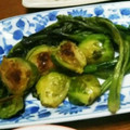 しばなおママ's cooksnap of when they made 簡単～！菜の花と芽キャベツの柚子胡椒焼き.