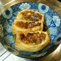 ぶっちゃん★'s cooksnap of when they made 厚揚げの味噌肉詰.