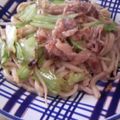 volvol's cooksnap of when they made 柚子コショウで焼きうどん.
