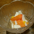 アイアンツリー's cooksnap of when they made 大根と柿 甘酢漬け.