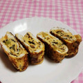 うさうさまろん's cooksnap of when they made 銀杏と黒胡麻の卵焼き.