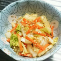 もぐ・ω・くま's cooksnap of when they made 簡単！だしの素で和風白菜サラダ☆.