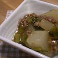 ＊MAMEKO＊'s cooksnap of when they made 大根とひき肉の中華風トロトロ煮.