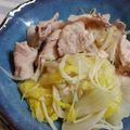 いしまいﾁｬﾝ's cooksnap of when they made 豚肉＆もやし茹で♪ポン酢かけ.