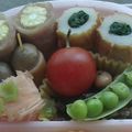 マーミーまま's cooksnap of when they made ☆お弁当に☆ちくわのほうれん草詰め.