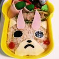 ひとぴかあさん's cooksnap of when they made 妖怪ウォッチ☆コマじろう＊キャラ弁.