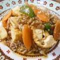 ミセスkei's cooksnap of when they made 【話題入り】厚揚げと挽き肉の炒め煮.