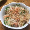 ハルベティー's cooksnap of when they made 超お手軽☆桜えびとシラスの炊き込みごはん.