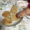 クックFFRFUH☆'s cooksnap of when they made 離乳食後期～バナナパンケーキ☆.