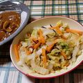 よちりん's cooksnap of when they made 柿と白菜の塩昆布あえ.