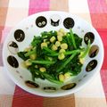 龍青空ママ's cooksnap of when they made ごま油が決め手♡ほうれん草炒め.