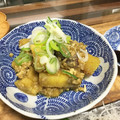 tonapan's cooksnap of when they made 焼き芋と鶏ひき肉の煮物.