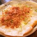 YunØKa's cooksnap of when they made チーズねぎのモチピザ.