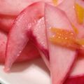 ももたんきっちん's cooksnap of when they made 柚子香る＊赤かぶのお漬け物.