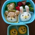 くうた3k's cooksnap of when they made 紙兎ロペ♡キャラ弁♡アキラ先輩♡.