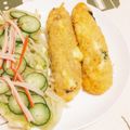 そらくん2歳ママ's cooksnap of when they made ヘルシー！ささみの梅シソチーズフライ.