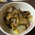 mayuakipe's cooksnap of when they made 白菜の塩昆布炒め.•*¨*•.¸¸♬.