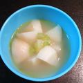 ☆Loved☆'s cooksnap of when they made かぶスープ☆.