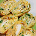 なんなこなんだ's cooksnap of when they made 離乳食後期〜　じゃことねぎの卵焼き.