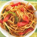 na0705's cooksnap of when they made 簡単ナポリタン.