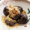 とりてんちゃん's cooksnap of when they made 黒豆の煮汁をリメイク☆黒汁だんご.