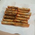 なるかる's cooksnap of when they made ＊巻き巻き♪揚げチョコ春巻き＊.