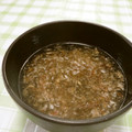 赤い電話's cooksnap of when they made 簡単とろろ昆布のお吸い物.