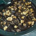 そーつ's cooksnap of when they made 簡単 サクッと濃厚ブラウニー.