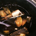 すずきえきさ's cooksnap of when they made 簡単！骨ごと秋刀魚の煮付け.