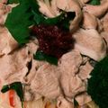 パンプキンマニア's cooksnap of when they made もやしときゅうりの冷しゃぶ 梅肉添えて.