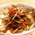 しみかの's cooksnap of when they made きんぴらごぼう☆ピリ辛 おつまみにも○.