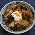 iris1002's cooksnap of when they made 高菜とモヤシの炒めたの＊丼にしました.