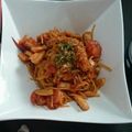 えーみりん's cooksnap of when they made シーフードＭＩＸで簡単☆濃厚ペスカトーレ.